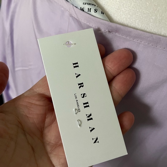 NWT Harshman Belle Lavender Long Sleeve Maxi Dress Size 2X and 3X - Picture 13 of 15